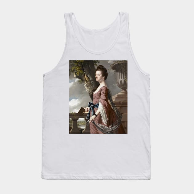 Mrs Frances Hesketh by Joseph Wright Tank Top by Classic Art Stall